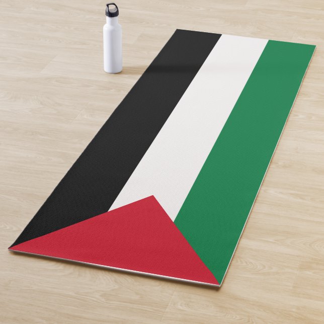 Palästinensische Flagge Yogamatte (Beispiel)