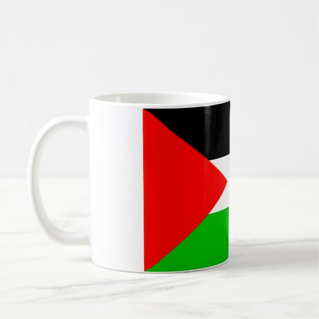Palästinensische Flaggen-Tasse Kaffeetasse (Links)
