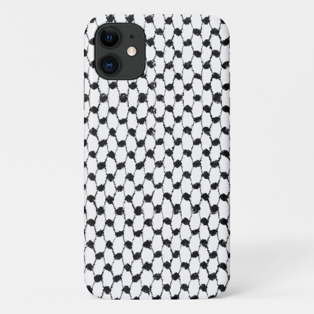 Palästinensische Hatta Anpassbare iPhone-/iPad-Geh Case-Mate iPhone Hülle (Rückseite)