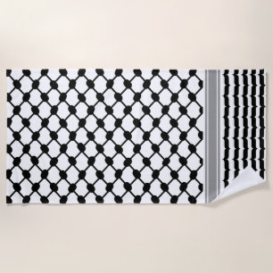 Palästinensische Hatta Keffiyeh Kufiya Folk (2 Mus Strandtuch
