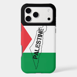 Palästinensische Karte für das freie Palästina auf