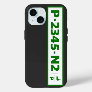 Palästinensische Kennzeichen für Kraftfahrzeuge -  Case-Mate iPhone Hülle