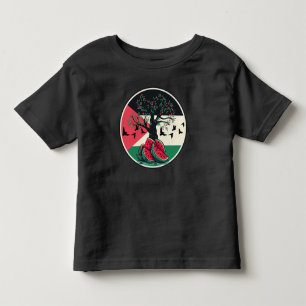 palästinensische Kultur Palästina Wassermelone Oli Kleinkind T-shirt