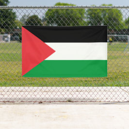 Palästinensische Staatsflagge Banner