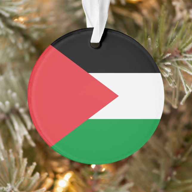 Palästinensische Staatsflagge Ornament (Baum)