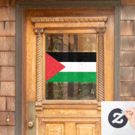 Palästinensische Staatsflagge patriotisch Fensteraufkleber