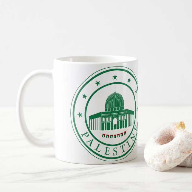 Palästinensische Tasse (Mit Donut)