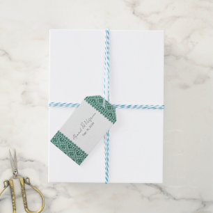 Palästinensische Tatreez-Druck-Geschenkanhänger Geschenkanhänger