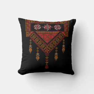 Palästinensische Tatreez Embroidery   Palestine Ar Kissen