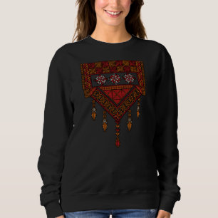 Palästinensische Tatreez Embroidery Palestine Ar Sweatshirt