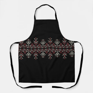 Palästinensische Tatreez-Stickerei #5 Schürze