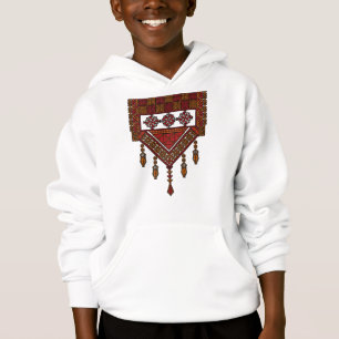Palästinensische Tatreez-Stickereikunst Hoodie