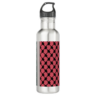 Palästinensische Wassermelone Hatta Keffiyeh Kufiy Edelstahlflasche