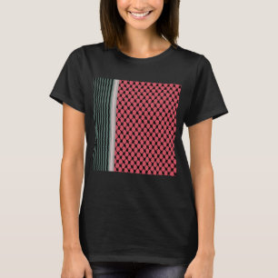Palästinensische Wassermelone Hatta Keffiyeh Kufiy T-Shirt
