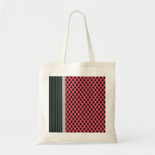 Palästinensische Wassermelone Hatta Keffiyeh Kufiy Tragetasche