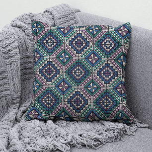 Palästinensischer Tatreez Fashion Throw Kissen 1