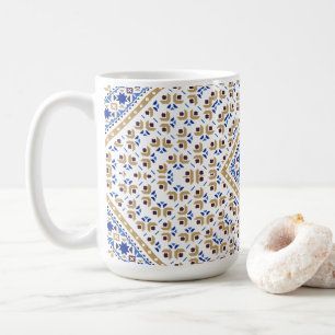 Palästinensisches Stickereimuster gedrucktes Desig Kaffeetasse