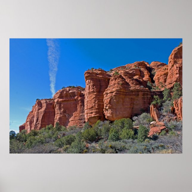 Palatki Red Rocks 3288 Poster (Vorne)