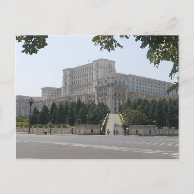 Palatul Parlamentului, Bukarest, Rumänien Postkarte (Vorderseite)