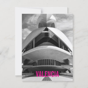 Palau de les Arts Reina Sofia, Valencia Postkarte