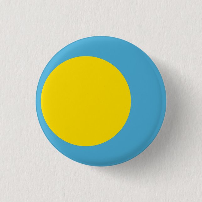 Palau Flag Button (Vorderseite)