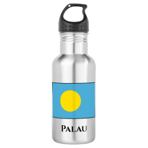 Palau Flag Edelstahlflasche