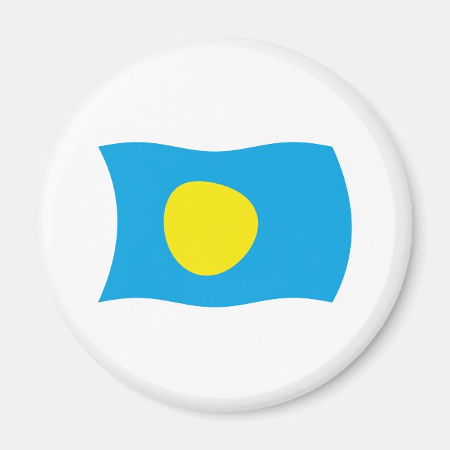 Palau Flag Magnet (Vorne)
