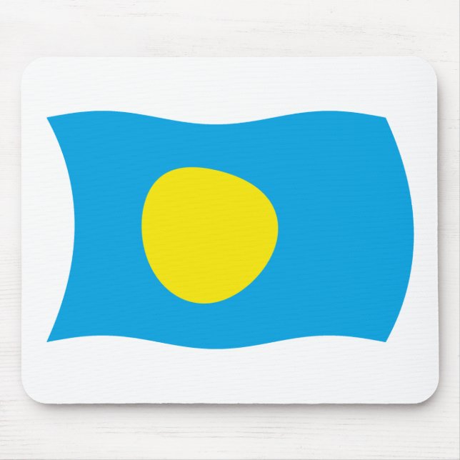 Palau Flag Mousepad (Vorne)