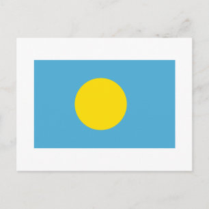 Palau Flag Postkarte
