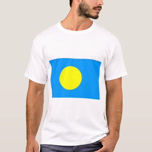 Palau Flag T-Shirt (Vorderseite)