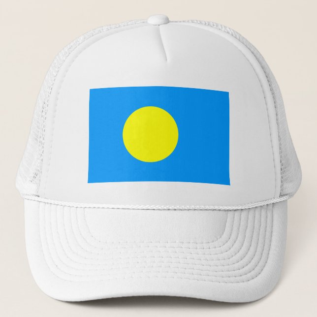 Palau Flag Truckerkappe (Vorderseite)