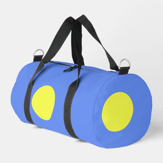 Palau-Flagge Duffle Bag (Linke Seite)