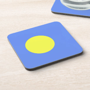 Palau-Flagge Getränkeuntersetzer
