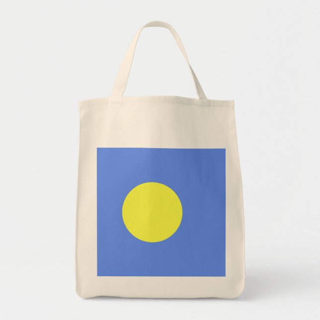 Palau-Flagge Tragetasche (Vorne)