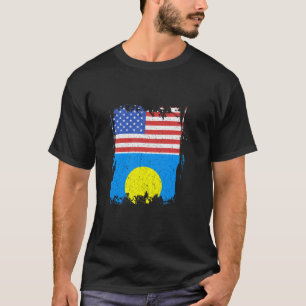 Palau USA Palauan Roots Palauan Pride Pala T-Shirt