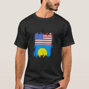 Palau USA Palauan Roots Palauan Pride Pala T-Shirt