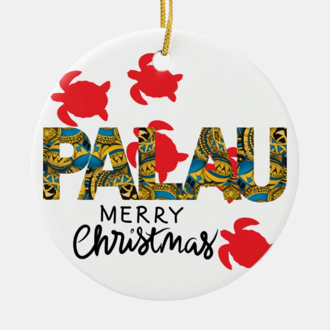 Palau Weihnachtsschmuck (Vorne)