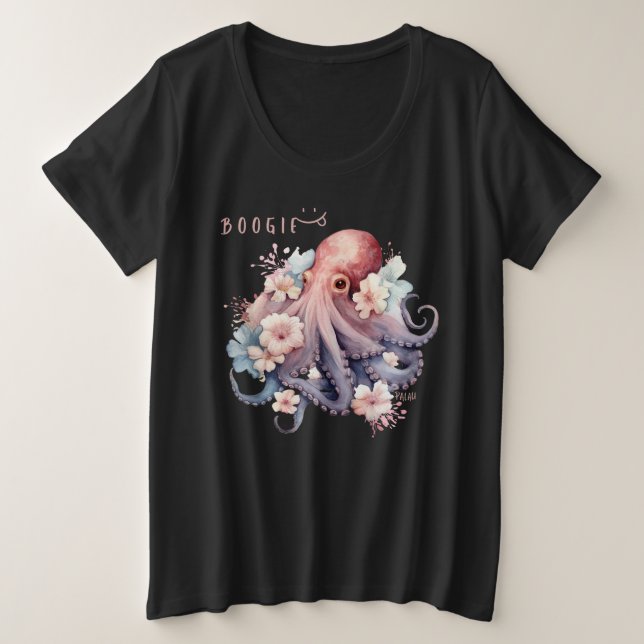 Palauan Octopus (Bukitang) Basic Plus T - Shirt (Design vorne)