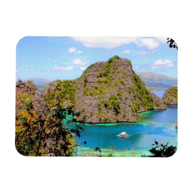 Palawan der Philippinen Magnet (Horizontal)
