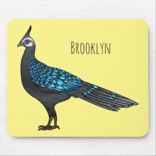 Palawan Pfauenpheasant Cartoon Mousepad