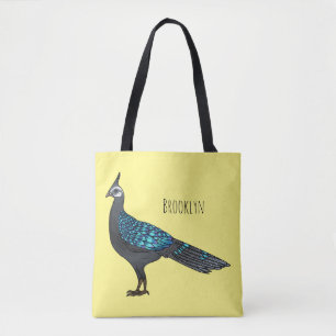 Palawan Pfauenpheasant Cartoon Tasche
