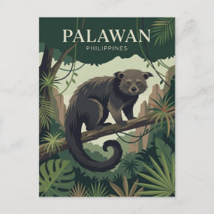 Palawan Philippinen Postkarte