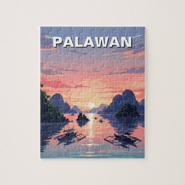 Palawan Philippinen Reise (Vertikal)
