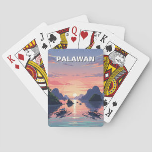 Palawan Philippinen Reise Spielkarten