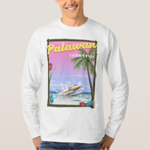 Palawan Philippines Flugplakat T-Shirt