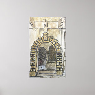 Palazzo Barberi, Montauro, Italien Leinwanddruck