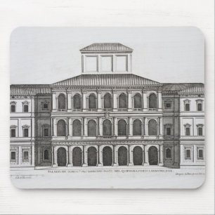 Palazzo Barberini auf dem Quirinale, beendet 1630, Mousepad