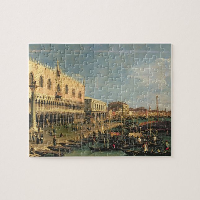 Palazzo Ducale und das Riva degli Schiavoni, Venic (Horizontal)