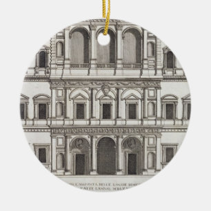 Palazzo Farnese, von "Palazzi Di Rom", Teil I, p Keramikornament