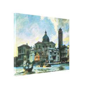 Palazzo Labia, Venedig durch Sargent, Vintage Leinwanddruck
